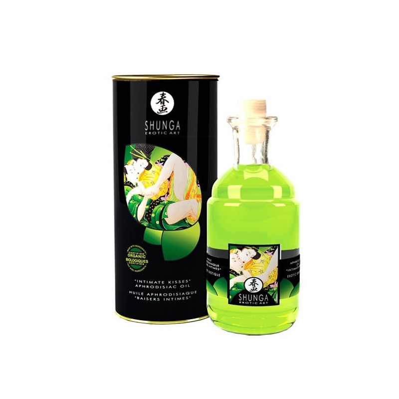 Huiles aphrodisiaques comestibles parfumées Thé Vert