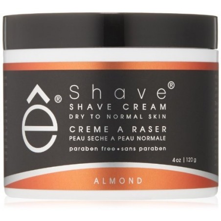 Crème de rasage amande - Hydrate peau normale à sèche