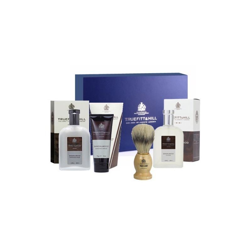 Coffret Truefitt and Hill - Collection Sandalwood (Bois de santal)