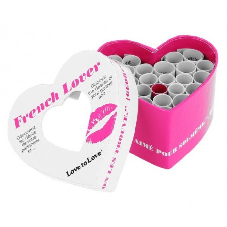 Mini Coeur spécial St-Valentin French Lover 21 défis Love