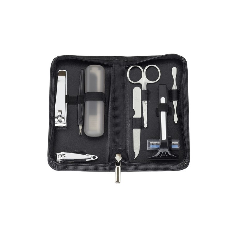 Trousse Homme manucure, pédicure et rasage