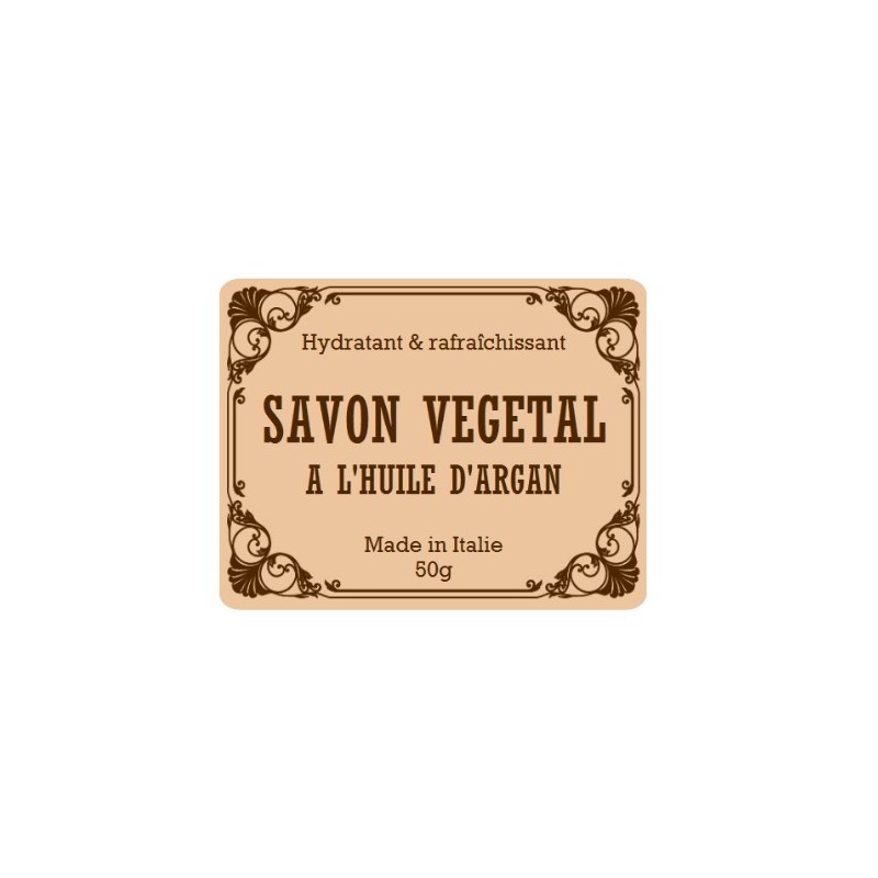 Savon végétal à l'Huile d'Argan