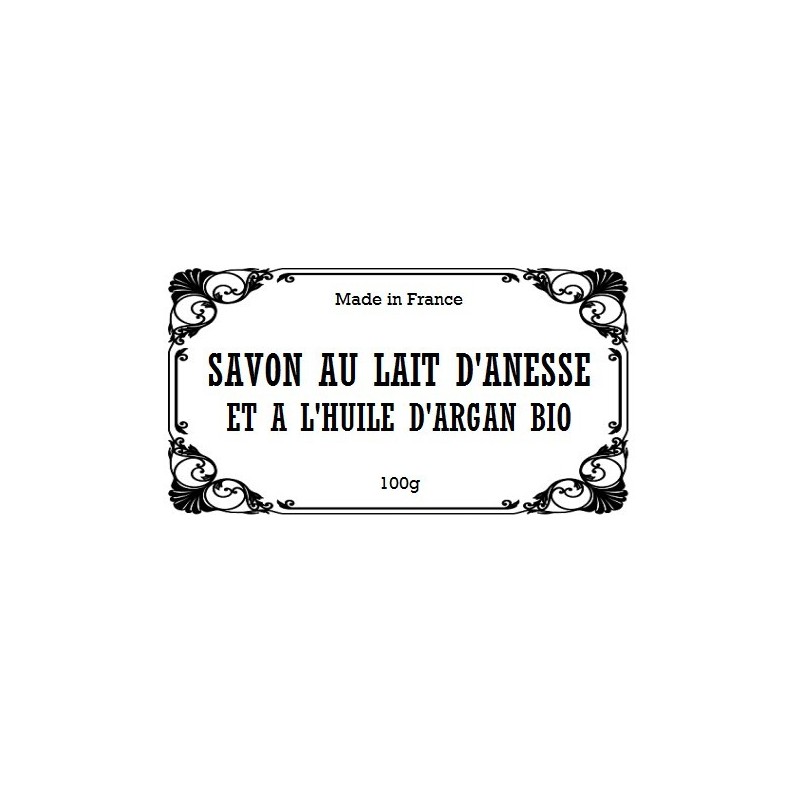 Savon au Lait d'ânesse Bio et Huile d'Argan Bio