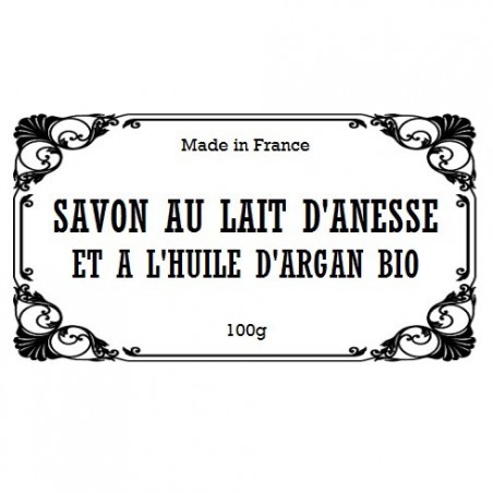 Savon au Lait d'ânesse Bio et Huile d'Argan Bio