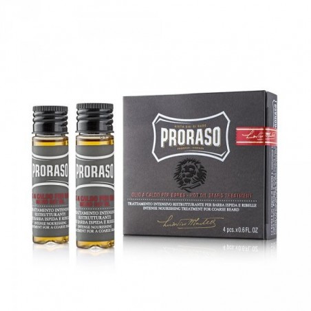 Huile chaude Barbe et moustache à la Cire d'abeille - Proraso