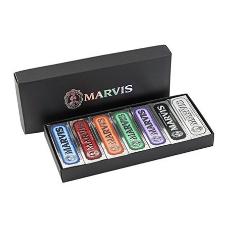 Coffret Boîte luxe Marvis - 7 dentifrices de référence