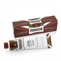 Crème à raser en tube Karité & Bois de santal - Proraso