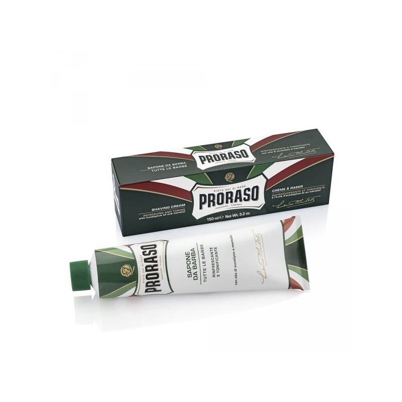 Crème à raser en tube  Eucalyptus - Proraso