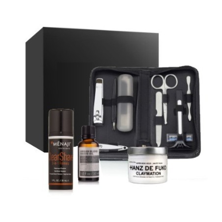 Coffret pour Homme d'Affaires - Kit manucure & rasage