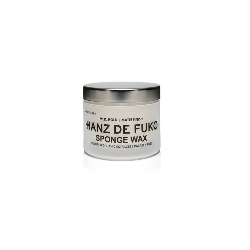 Cire coiffante forte tenue fini mat Sponge Wax