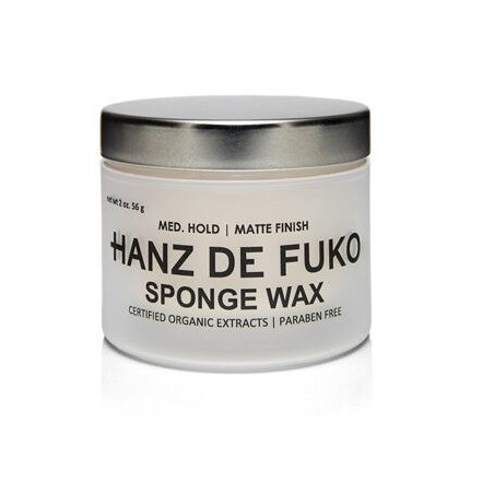 Cire coiffante forte tenue fini mat Sponge Wax