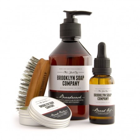 Kit de soins et entretien de la barbe BROOKLYN SOAP
