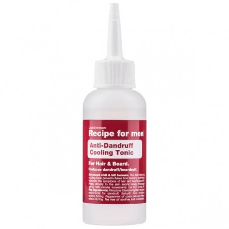 Tonique calmant anti pelliculaire cheveux homme