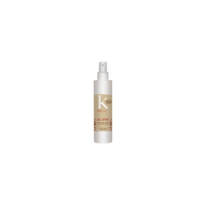 Laque de fixation forte Bio - K pour Karité