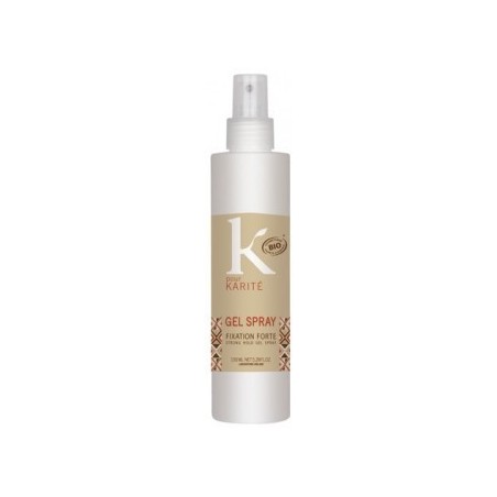 Laque de fixation forte Bio - K pour Karité