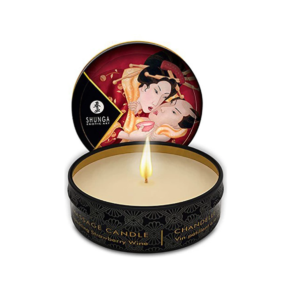 Bougie de massage 4 parfums envoûtants - Shunga