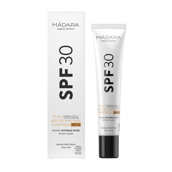 Crème solaire SPF 30 anti-âge teinte naturelle - Madara