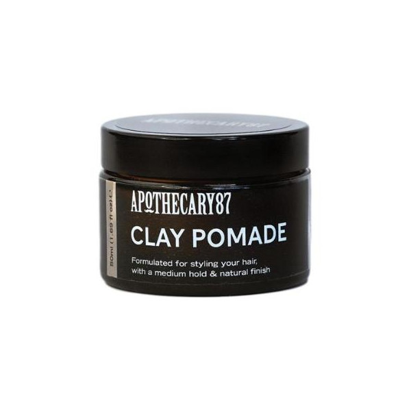 Clay Pomade Mangue-Vanille - Argile effet mat - Apothecary87
