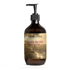 Gel douche Oasis du Nil - Cède et Menthe poivrée - Pharaonia