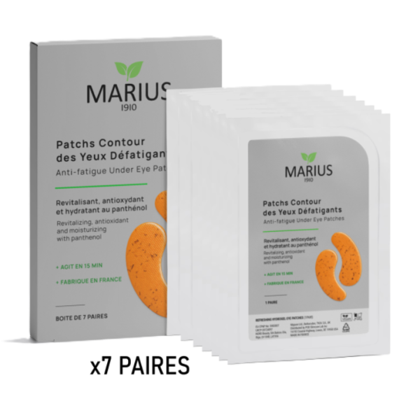 Patchs Hydrogel Contour des Yeux (7 paires) - Marius 1910